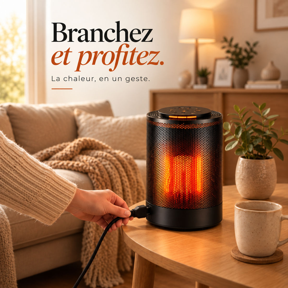 Chauffage électrique portable