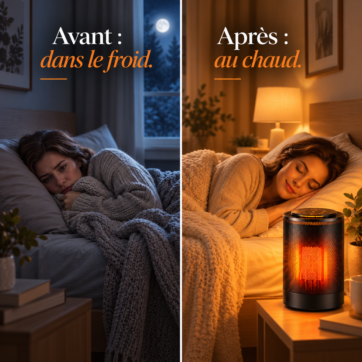 Chauffage électrique portable