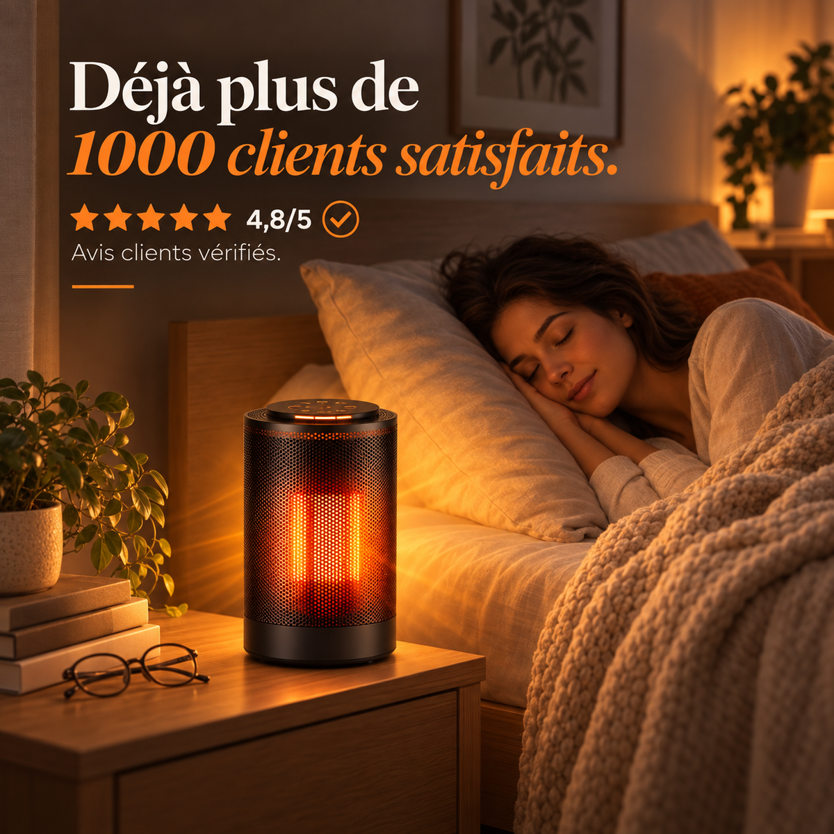 Chauffage électrique portable
