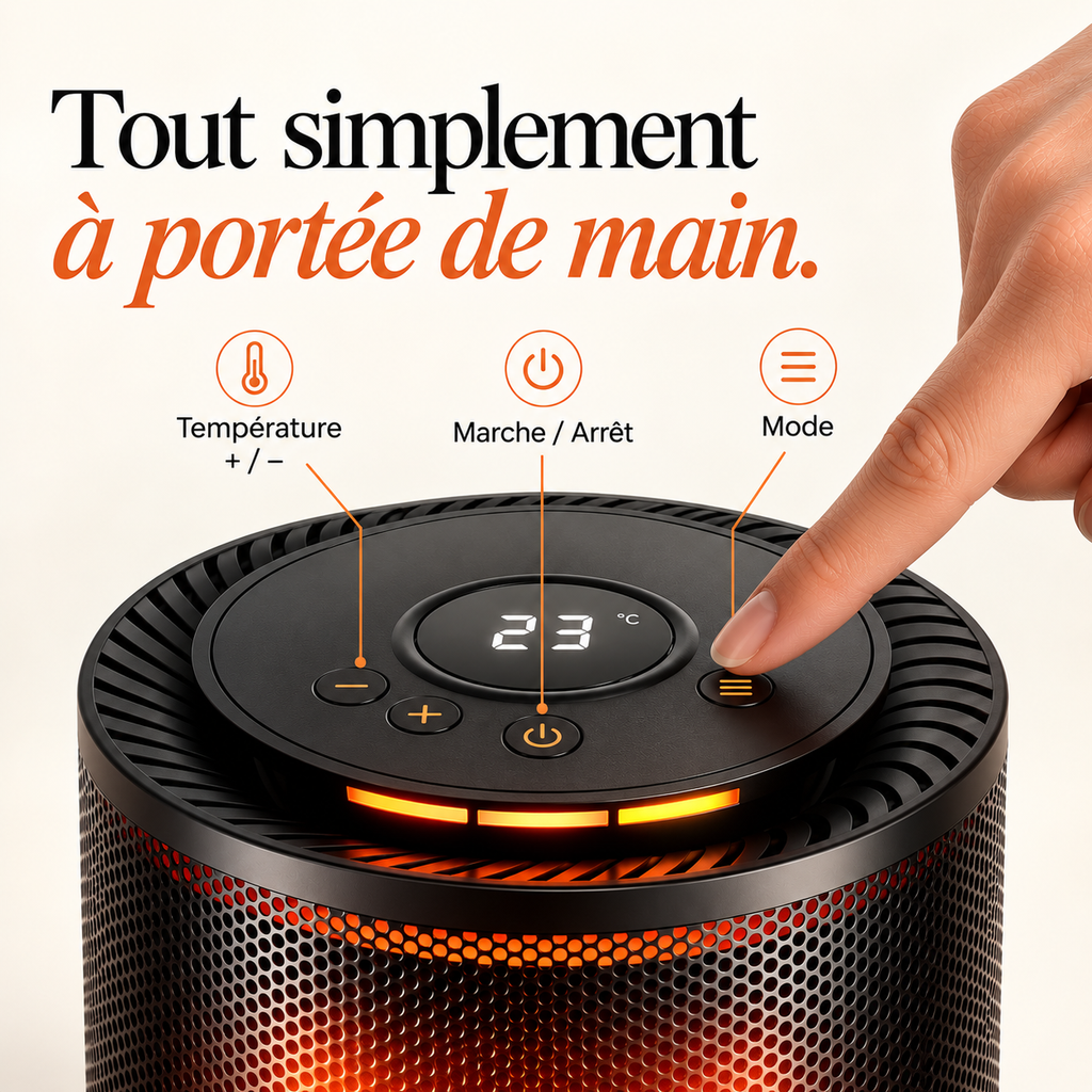 Chauffage électrique portable